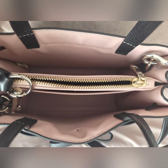 Kate S pade new york Hayes Street Isobel Small Leather Satchel Black 420053 - Picture 6 of 6